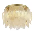 SL6135.202.01 Светильник потолочный ST-Luce золото/прозрачный, янтарный LED 1*20W 3000K
