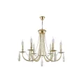 Люстра VICTORIA SP6 GOLD/AMBER
