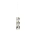 Подвесной светодиодный светильник Kink Light Аква-Кристалл 08620-1c