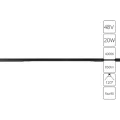 Магнитный трековый светильник Arte Lamp OPTIMA A7264PL-1BK