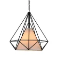SL233.443.01 Светильник подвесной ST-Luce Черный/Черный, Белый E27 1*60W