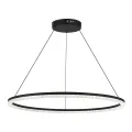 SL1018.413.01 Светильник подвесной ST-Luce черный/прозрачный LED 1*54W 4000K