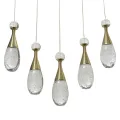Подвесной светодиодный светильник Kink Light Флакон 08545(3000-6000К)