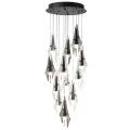 ODEON LIGHT 5442/69L L-VISION ODL_EX26 черный/бел.матовый/прозрачн./дымчатый/металл/стекло/акрил Люс