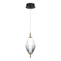 SL6130.403.06 Светильник подвесной ST-Luce Черный/Белый, Дымчатый LED 18W 3000K