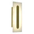 SL6139.221.01 Светильник настенный ST-Luce золотистый/белый LED 1*6W 3000K