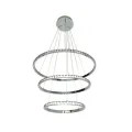 08633 Подвес Тор-Кристалл хром d65+50+35 h100 Led 76W(4000K)