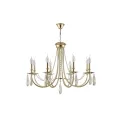 Люстра VICTORIA SP8 GOLD/AMBER