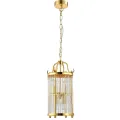 Светильник подвесной Crystal Lux TADEO SP4 D200 GOLD/TRANSPARENTE