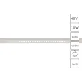 Магнитный трековый светильник Arte Lamp OPTIMA A7287PL-1WH