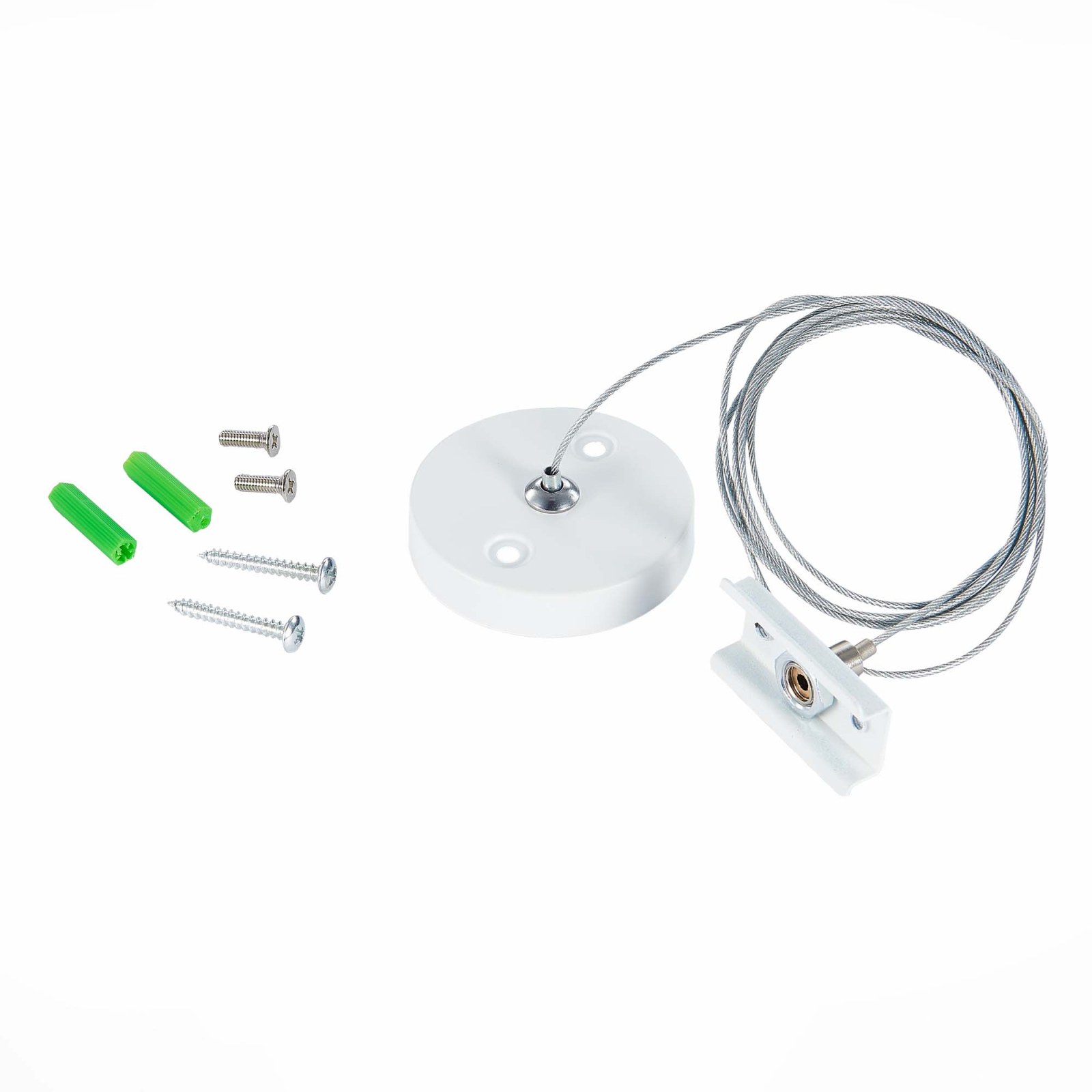 ST015.522.17.1 Тросовый подвес для шинопровода SKYLINE 220 ST-Luce Белый СКАЙЛАЙН 220V