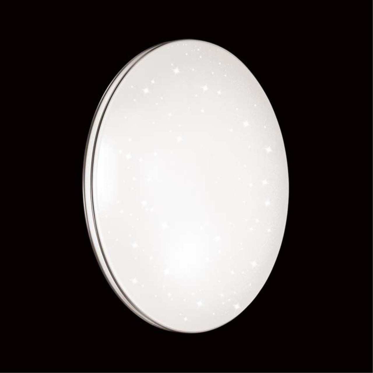 2051/DL PALE SN 000 Светильник пластик/белый/хром LED 48Вт 4000K D410 IP43 LEKA