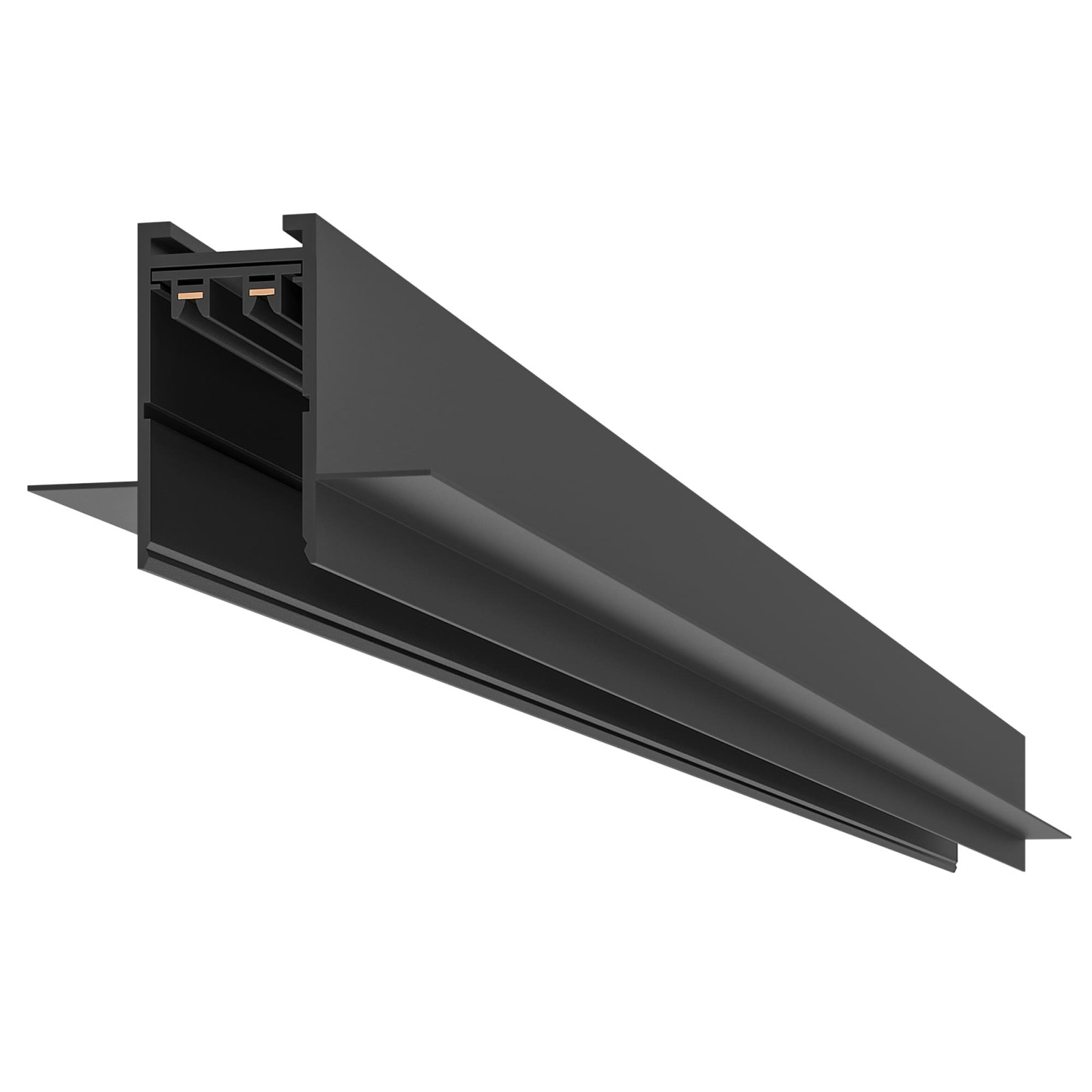 ST021.439.00H Шинопровод SKYLINE 220 встраиваемый ST-Luce Черный Длина 3 000мм СКАЙЛАЙН 220V