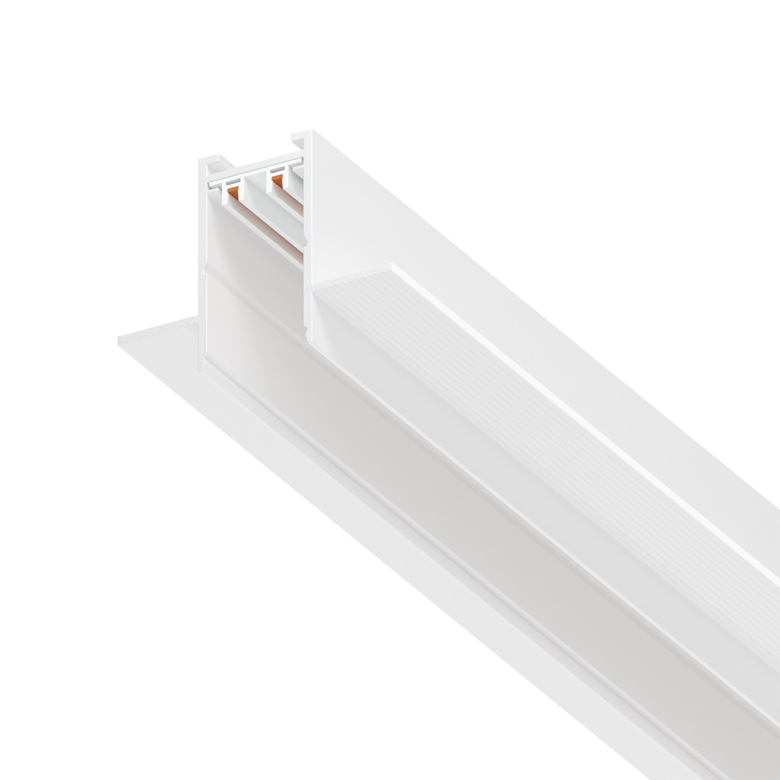 Шинопровод PRO 220V, 2 метра, под ГКЛ 12,5 мм Teta Pro Lightstar, белый 505226