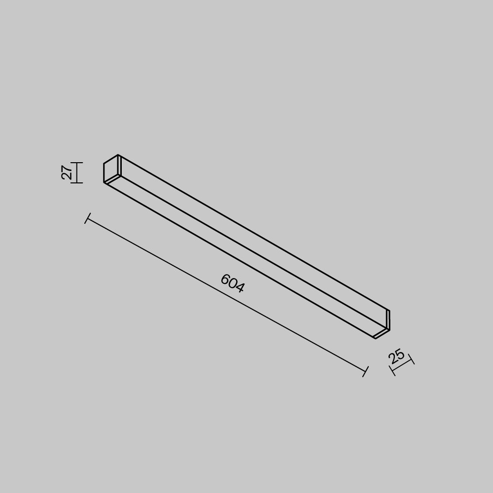 Трековый светильник Technical TR080-4-20WTW-W