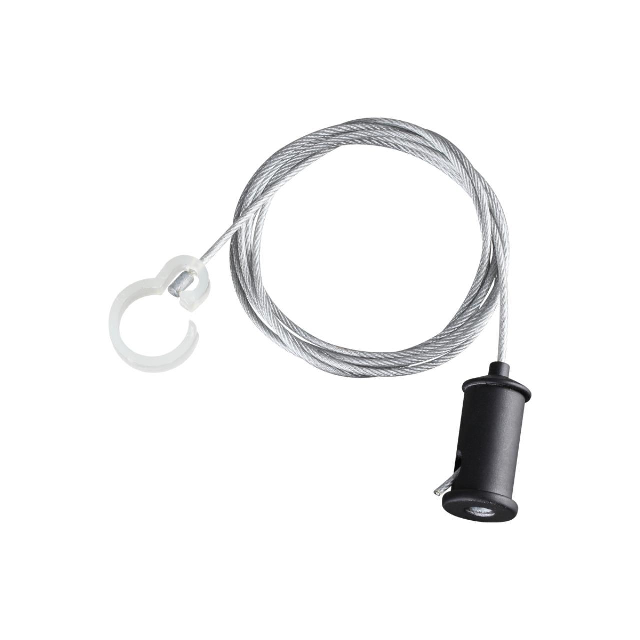 359136 KONST NT23 087 черный Подвесной комплект с 1,5 метровым тросом IP20 RAMO