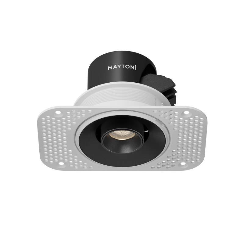 Встраиваемый светильник Maytoni DL127-8W4K-TRS-B