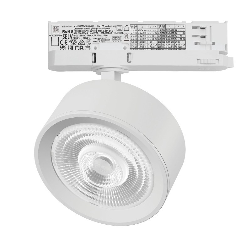 Светильник на шине Lightstar A5636QT60G