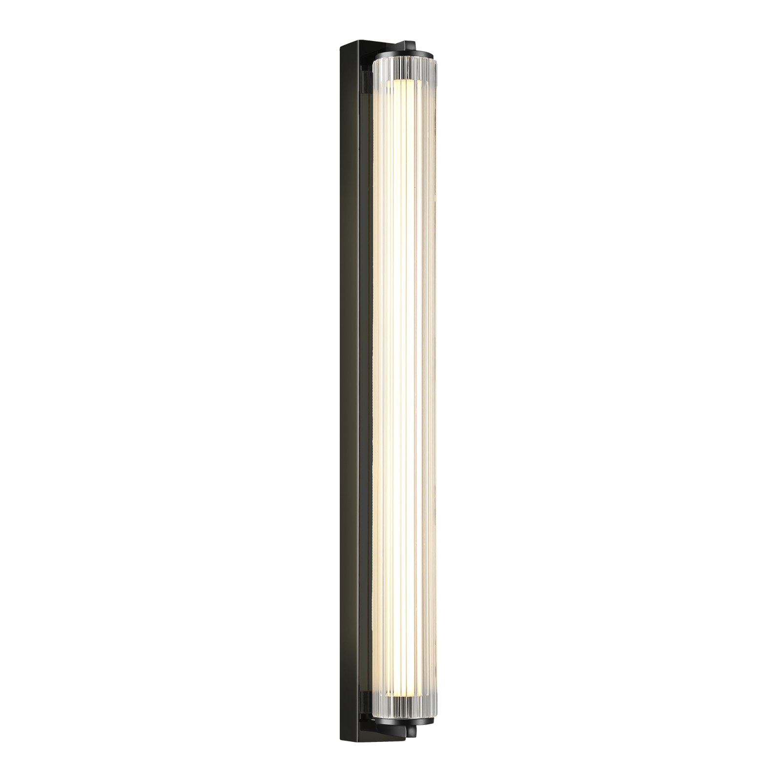 utsenka-SL6224.411.01 Светильник настенный ST-Luce Черный/Прозрачный LED 1*20W 4000K БАМБУ