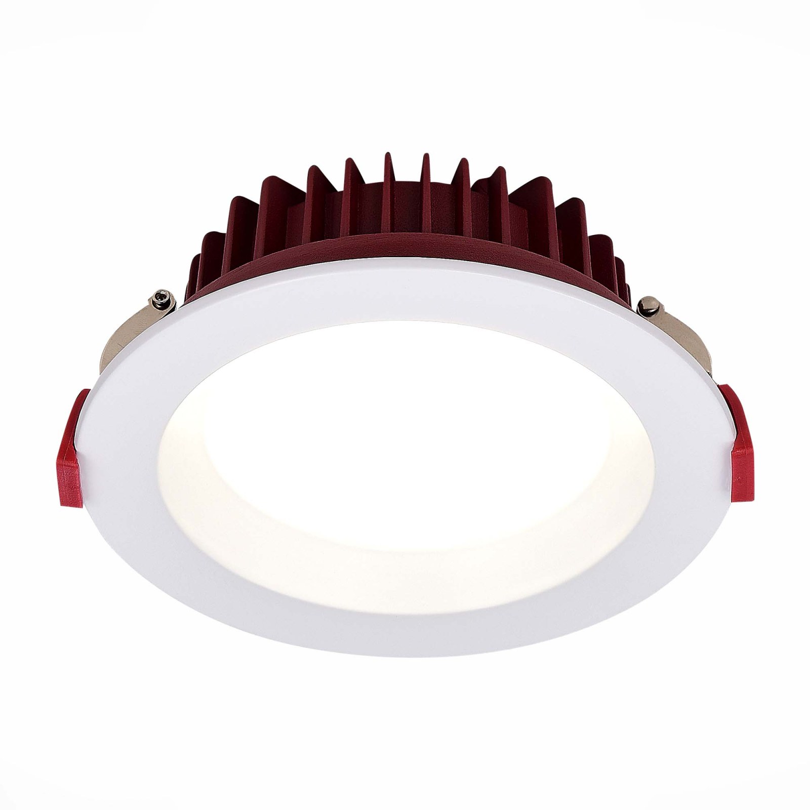 ST752.538.12 Св-к встр. Белый LED 1*12W 3000K 960Lm Ra80 100° IP44 D115xH47 100-240V Встраиваемые светильники