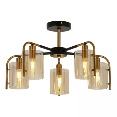 Escada 671/5P E14*40W Black/Gold