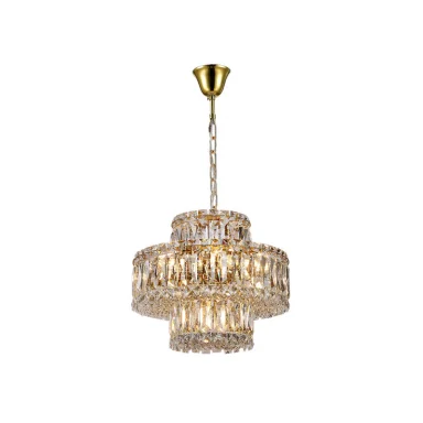 Подвесная люстра Newport 8458+3/C gold