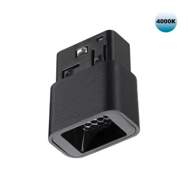 NOVOTECH 359515 SHINO NT24 128 черный Трековый светильник для низковольтного шинопровода IP20 LED 3W