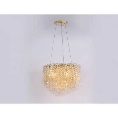 Каскадная люстра Newport 10909/C gold