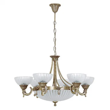 Подвесная люстра Kink Light Кристалл классика 2067/6+3 Antik