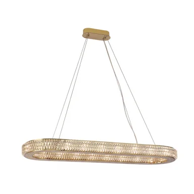 Подвесная люстра Newport 8560/100 C oval gold polished