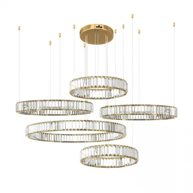 Каскадная люстра LOFT IT 10135/5 Gold
