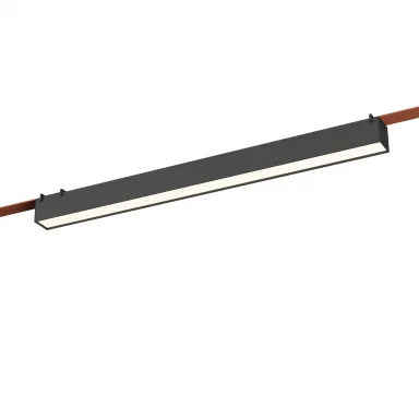 ST456.436.24 Св-к трек. Черный LED 1*24W 3000K 1 200Lm Ra90 120 IP20 L642xW40xH45 48V