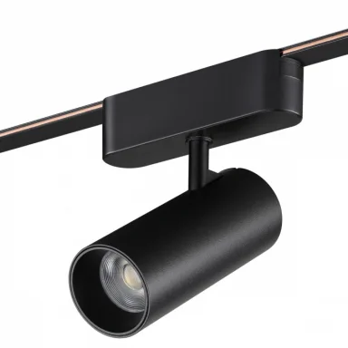 NOVOTECH 359470 SHINO NT24 103 черный Трековый смарт-светильник для низковольтного шинопровода с дву