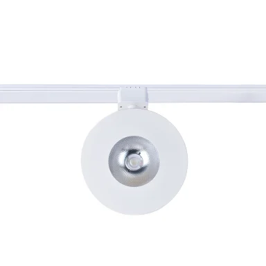 4231-1U, трековый светильник, D130xH160, LEDx8W, 42V, 550LM, 3000-6000K, CRI>90