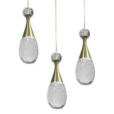 Подвесная светодиодная люстра Kink Light Флакон 08544(3000К)