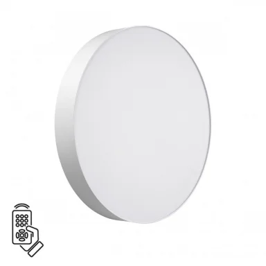 СОНЕКС 7779/EL BASICA SN 000 Светильник пластик/белый LED 70Вт 3000-6000К D490 IP43 пульт ДУ OPTIMA