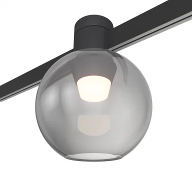 ST819.446.03 Магнитный трековый светильник FARM Черный LED 1*3W 4000K 89Lm Ra90 120 IP20 D85xH115 2