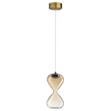 ODEON LIGHT 5093/4LA PENDANT ODL25 415 античн.бронза/янтарный градиент/прозрачн./металл/стекло Подве