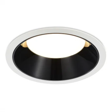 ST755.448.18 Св-к встр. Черный LED 118W 4000K 1 620Lm Ra80 120° IP20 D160xH60 100-240V