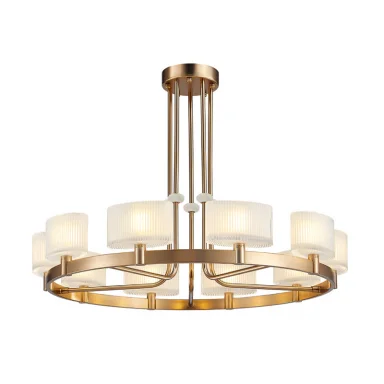 Люстра на штанге Newport 4338+2/C new gold