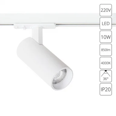 Трековый светильник Arte Lamp BENE A1945PL-1WH