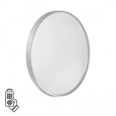СОНЕКС 7784/EL TAN SN 000 Светильник пластик/белый/серебро LED 70Вт 3000-6000К D498 IP43 пульт ДУ GA