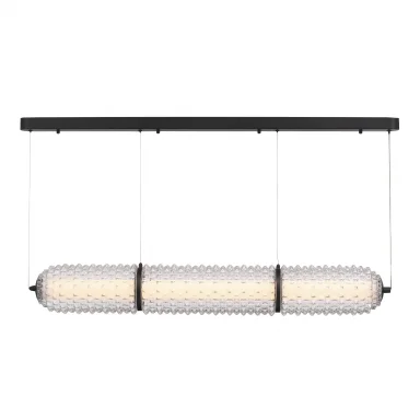 SL6144.413.01 Светильник подвесной ST-Luce черный/прозрачный LED 1*37W 4000K