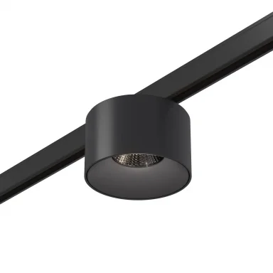 ST669.436.05 Магнитный трековый светильник Черный LED 1*5W 3000K 350Lm Ra>90 36° IP20 D60xH37 24V