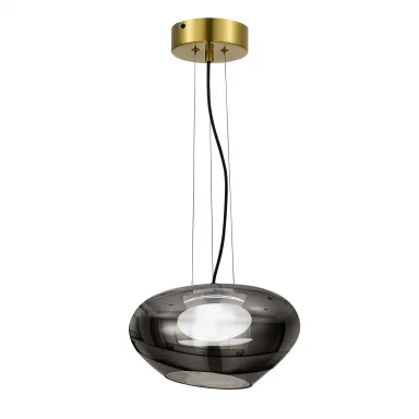 SL6019.303.01 Светильник подвесной ST-Luce Латунь/Дымчатый, Белый LED 110W 3000K