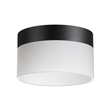 NOVOTECH 359446 OVER NT24 336 черный Светильник накладной светодиодный IP20 LED 18W 220-240V 4000K 1