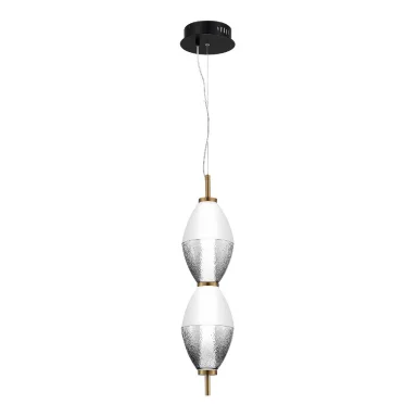 SL6130.403.15 Светильник подвесной ST-Luce Черный/Белый, Дымчатый LED 116W 3000K