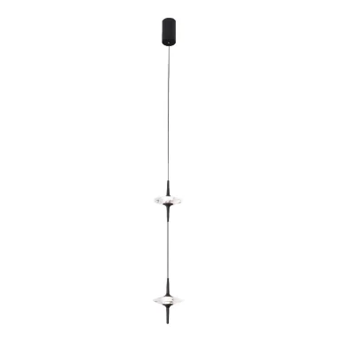 SL6231.403.02 Светильник подвесной ST-Luce Черный/Прозрачный LED 25W 4000K