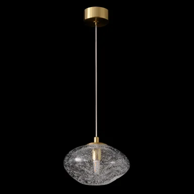 Светильник подвесной Crystal Lux FORMLESS SP1 TRANSPARENT