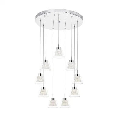 Подвесная светодиодная люстра Kink Light Азан 6112-9а